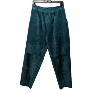 VINTAGE Recent Works Suede Leather Pull-On Pants 1X